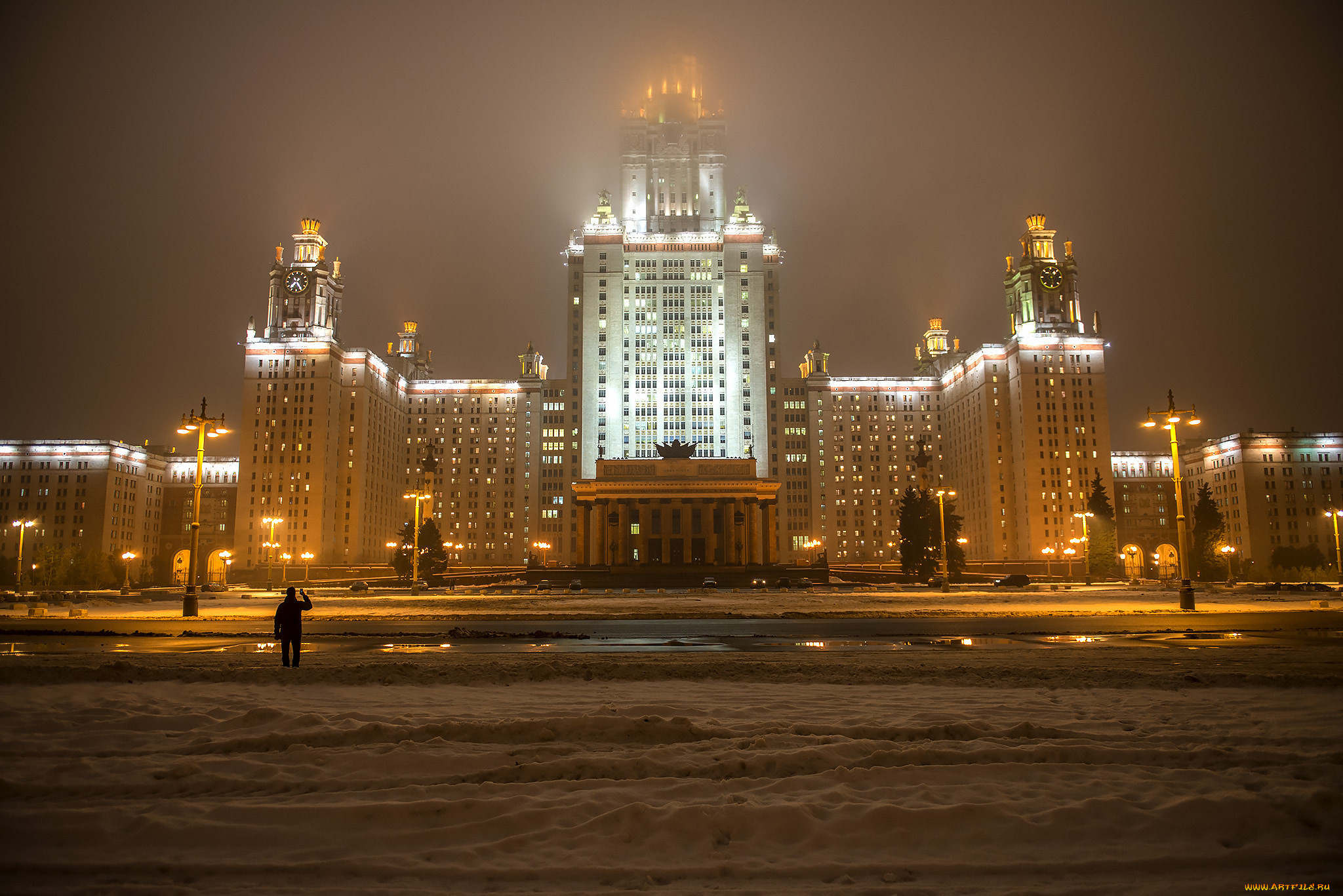Обои Moscow State University Города Москва (Россия), обои дл